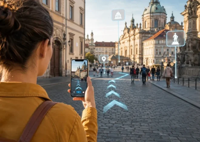 AR-навигация в туризме: подсказки, маршруты и объекты на экране